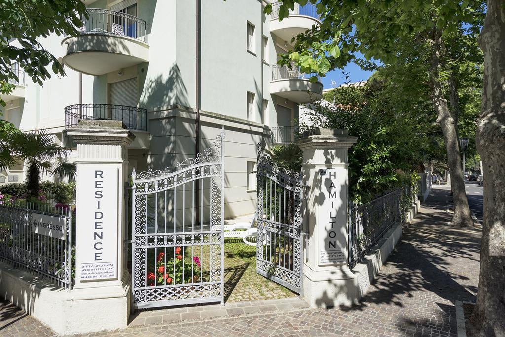 Residence Hamilton Riccione Kültér fotó